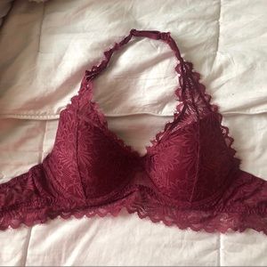 floral Lace halter Bralette